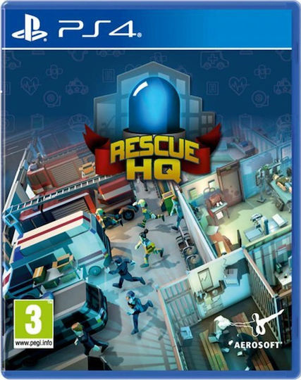 Rescue HQ - The Tycoon PS4 Game