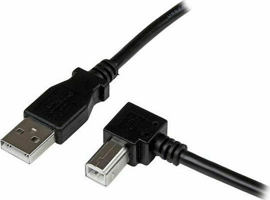 StarTech USB 2.0 Cable USB-A male - USB-B male Μαύρο 2m (USBAB2MR)