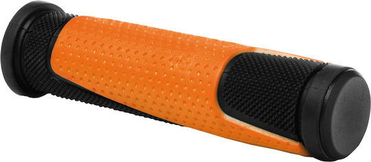 RMS Double D Bicycle Handlebar Grips in Orange Color