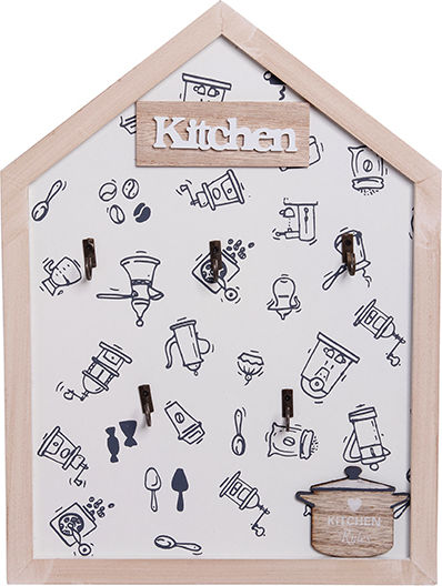 Etoile Ключодържател за Стена 5 места 33x24см