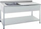 Niki Inox Commercial Scullery Sink LA 1G 089