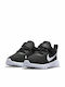 Nike Αthletische Kinderschuhe Laufen Black / White / Dk Smoke Grey