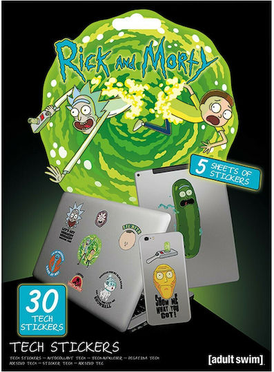 Pyramid International Rick And Morty (Adventures) Sticker for Laptop