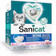 Sanicat Active White Άμμος Γάτας Μπετονίτης με Άρωμα Λουλουδιών 10lt