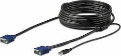 StarTech USB KVM Cable RKCONSUV15 4.6m