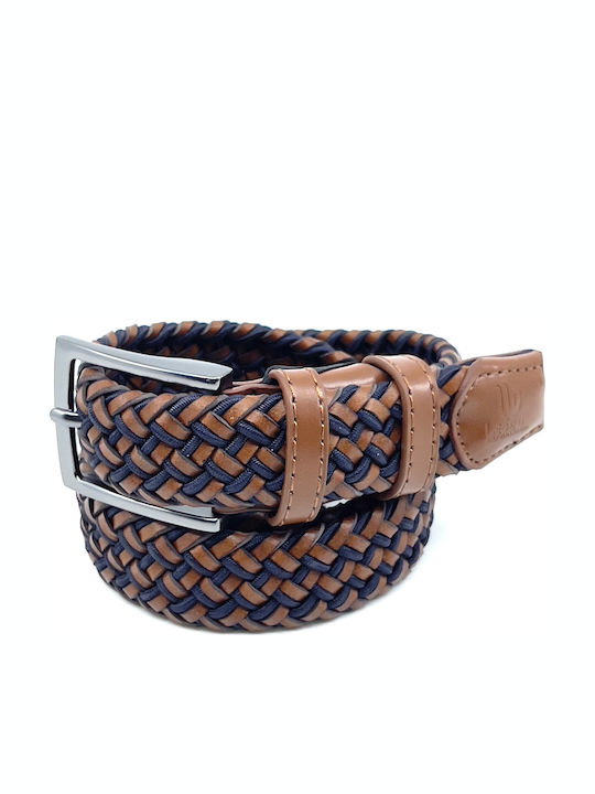 Legend Accessories Men's Belt Leather Knitted M...