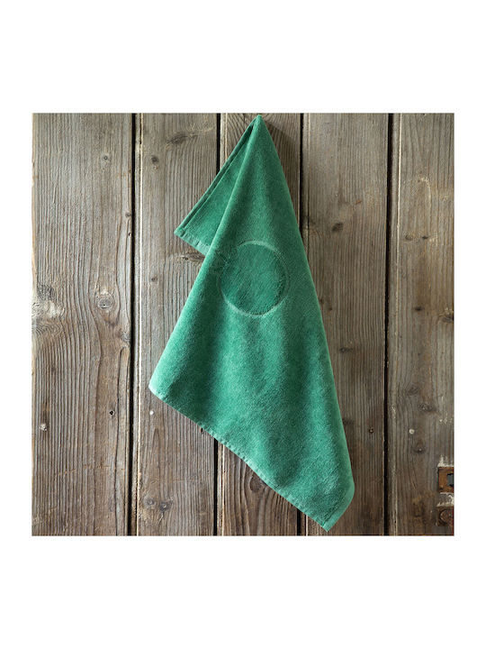 Nima Tomatoes Towel made of 100% Cotton in Green Color 50x70cm 1pcs