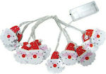 AGC Lighted Christmas Garland Multicolour 1pc