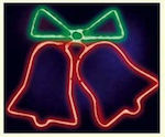 TnS Christmas Rope Light in Shape Bell Red Bell...