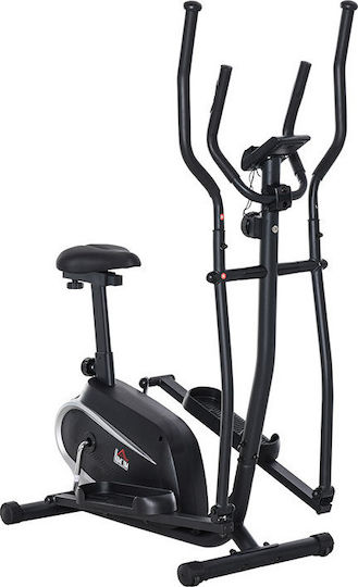HomCom Mașină eliptică magnetică cu disc 3kg pentru utilizator până la 100kg