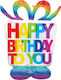 Balloon Foil Jumbo Birthday-Celebration Multicolour Birthday Present 127cm