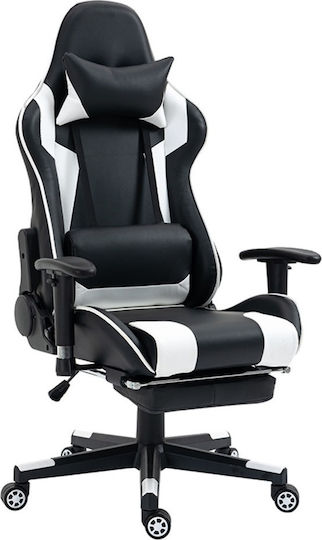 Zita Plus A6360 Artificial Leather Gaming Chair with Footrest