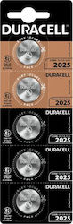Duracell Μπαταρίες Λιθίου CR2025 3V 5τμχ