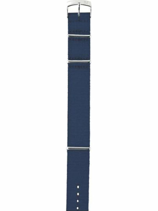 Morellato Fabric curea Benzile Nato Albastru 18mm