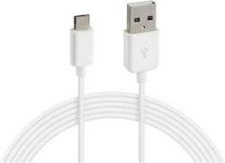 Lampa Blue Line L3888.4 Regular USB 2.0 σε micro USB 1m Λευκό
