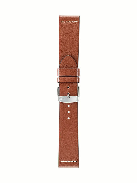 Morellato Paros Lederriemen Tabac Braun 20mm