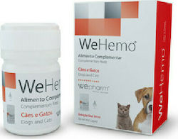 Wepharm Wehemo Συμπλήρωμα Διατροφής Σκύλου & Γάτας Σιρόπι 30ml