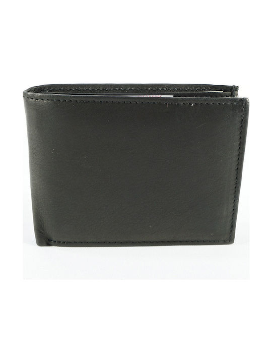 Ginis CG-123 Men's Leather Wallet Black