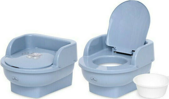 Lorelli Potty Bowl Bear with Lid Blue up to 15kg