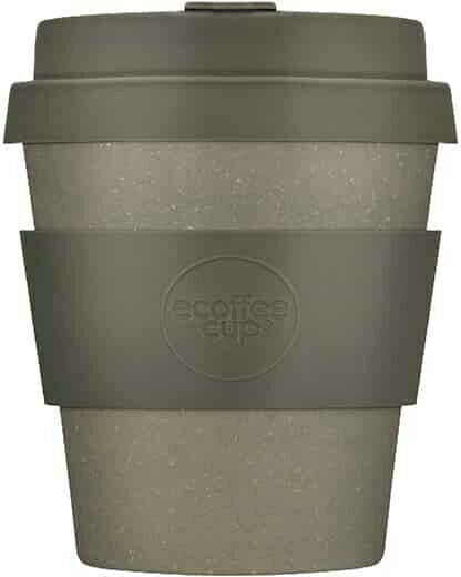 Ecoffee Cup Molto Grigio Κούπα Μπαμπού με Καπάκι Γκρι 350ml