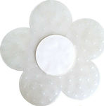 San Lorentzo Daisy Shower Mat Flower Transparent 45x45cm