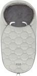 Inglesina Waterproof Stroller Footmuff with Fleece Lining Iceberg Grey