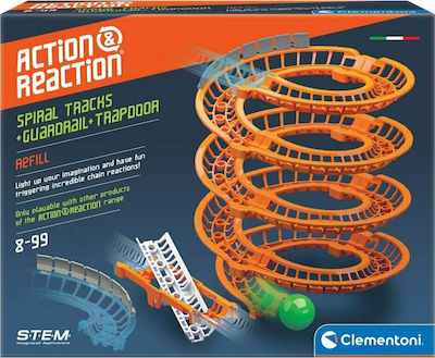 Clementoni Action Reaction Spirals Lehrspielzeug Technik Wissenschaft und Spiel für 8+ Jahre