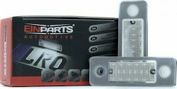 Einparts License Plate Lights Volvo C30 Set of 2 Einparts License Plate Lights Volvo C30 Set of 2