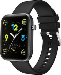 Colmi P15 Smartwatch με Παλμογράφο (Μαύρο)