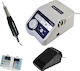 JD8500 Nail Drill Power 65W White with Pedal with 35000 Rotations per Minute with 4 Frescoes