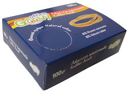 No8 Gummibänder Verpackung mit Durchmesser 80mm Braun 1000gr