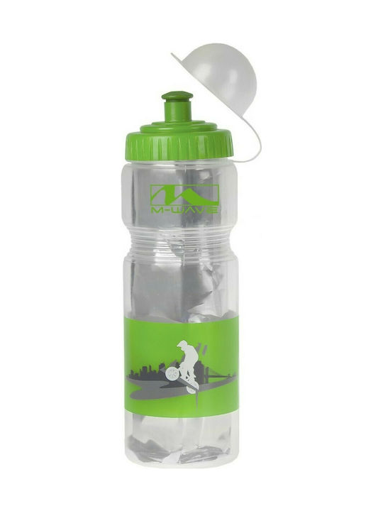 M-Wave Pbo Πλαστικό Παγούρι Ποδηλάτου 400ml Πράσινο