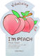 Tonymoly Masca pentru față și ochi I'm Peach Material (cearșaf) 21ml