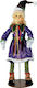 Lianos De Crăciun Figurină Elf Violet Înălțime 100cm.