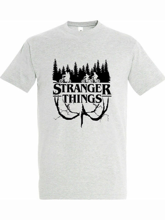 T-shirt unisex "Stranger Things", Asche