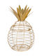 Pineapple Fruitieră Metalic Auriu 16x16x27buc