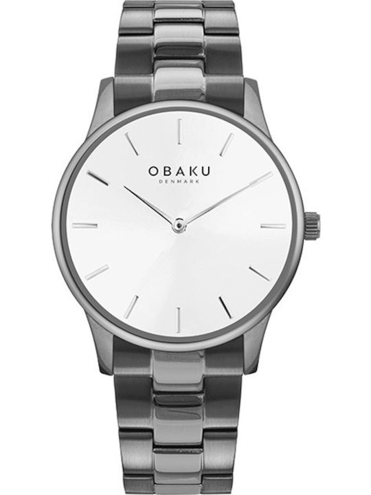 Obaku Lyng Slate Γυναικείο Ρολόι 40mm Μπαταρίας...