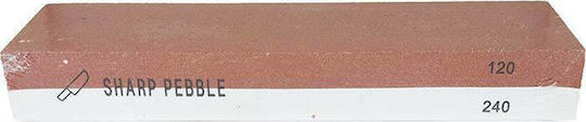 Sharp Pebble Knife Sharpening Stone Double with Density 120/240 20x5.3x3cm