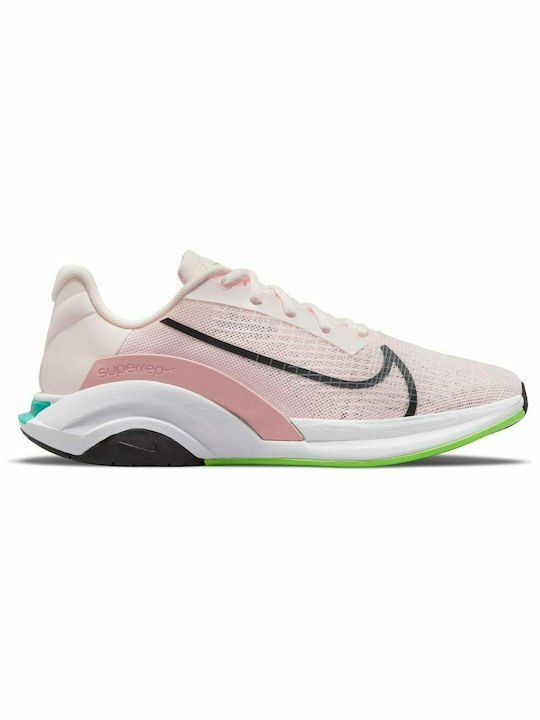 Nike ZoomX SuperRep Surge Γυναικεία Αθλητικά Παπούτσια για Προπόνηση & Γυμναστήριο Ροζ