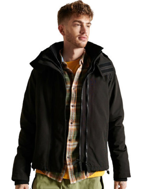 Superdry Ottoman Arctic Winter Jacket Black