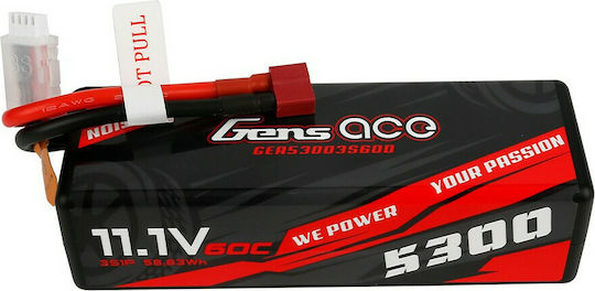 Gens Ace Μπαταρία Li-Po 11.1V 5300mAh για Τηλεκατευθυνόμενο