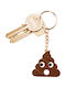 DOIY Keychain Metallic Poo
