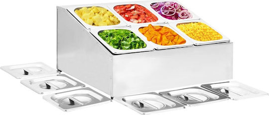 vidaXL Base for Gastronorm Basins Commercial Cooking Accessories 1pcs