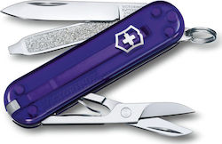 Victorinox Classic SD Schweizer Taschenmesser Lila