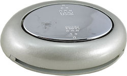 Niken Silver Screw Seat Belt Stop in Silver Color
