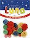 Luna Lemn Butoane 24buc