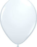 Set of 50 Balloons Latex White Standard 41cm