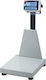 TEM EKO Electronic Platform Scale with Column with Weighing Capacity of 150kg and Division 50gr