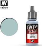 Acrylicos Vallejo Game Model Making Paint Wolf Grey 17ml 72.047