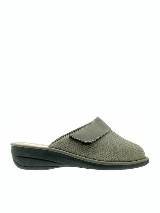 Lazar & Luca Anatomical Women's Slippers Gray